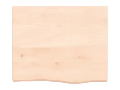 Online Prateleira de parede 60x50x(2-6) cm carvalho maciço não tratado PT807569 Castanho