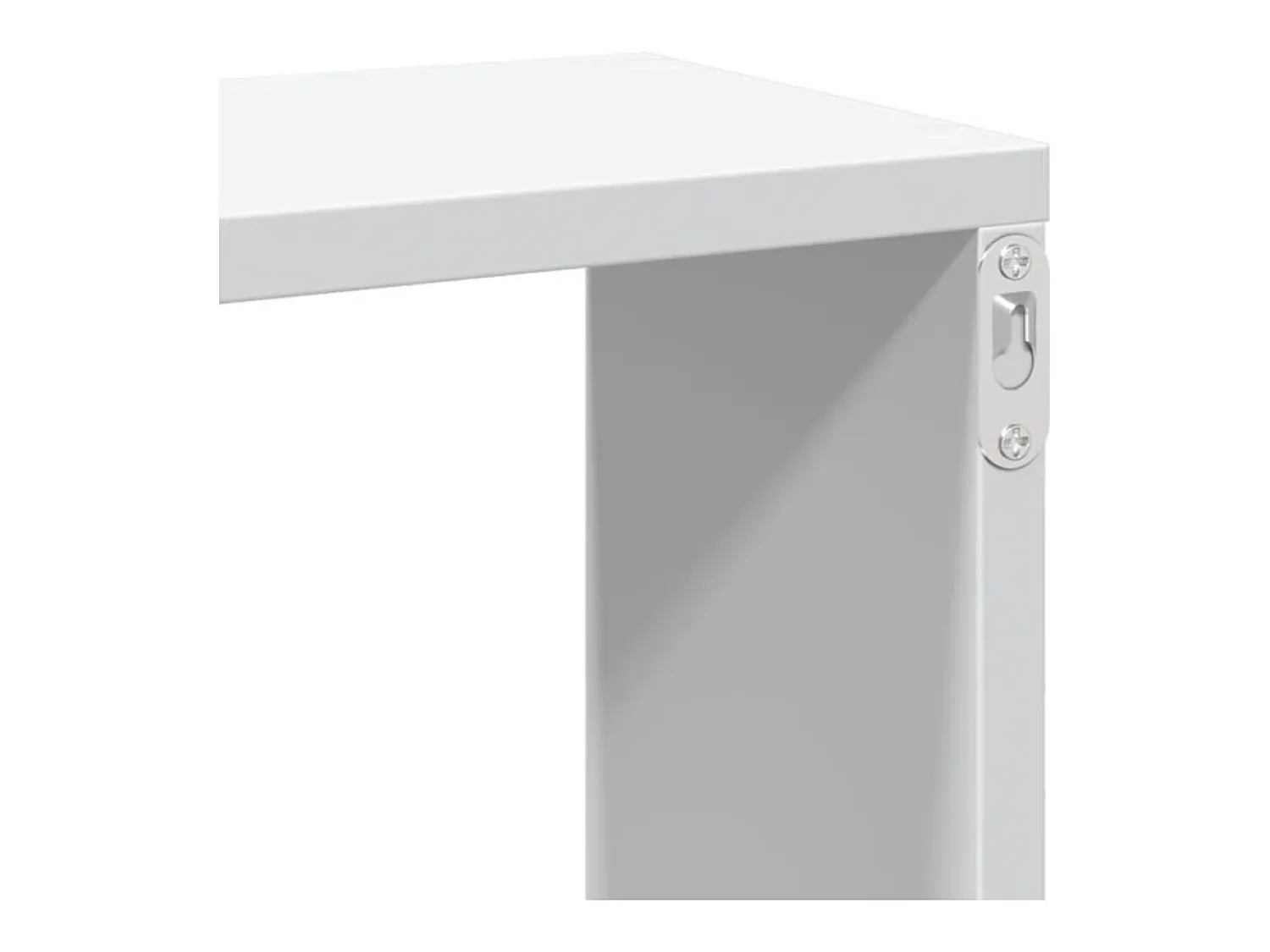 Prateleira*vidaxl Prateleira de parede 167,5x18x68 cm derivados de madeira Branco