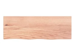 Hot Prateleira de parede 80x30x(2-6) cm carvalho tratado PT647184 Castanho