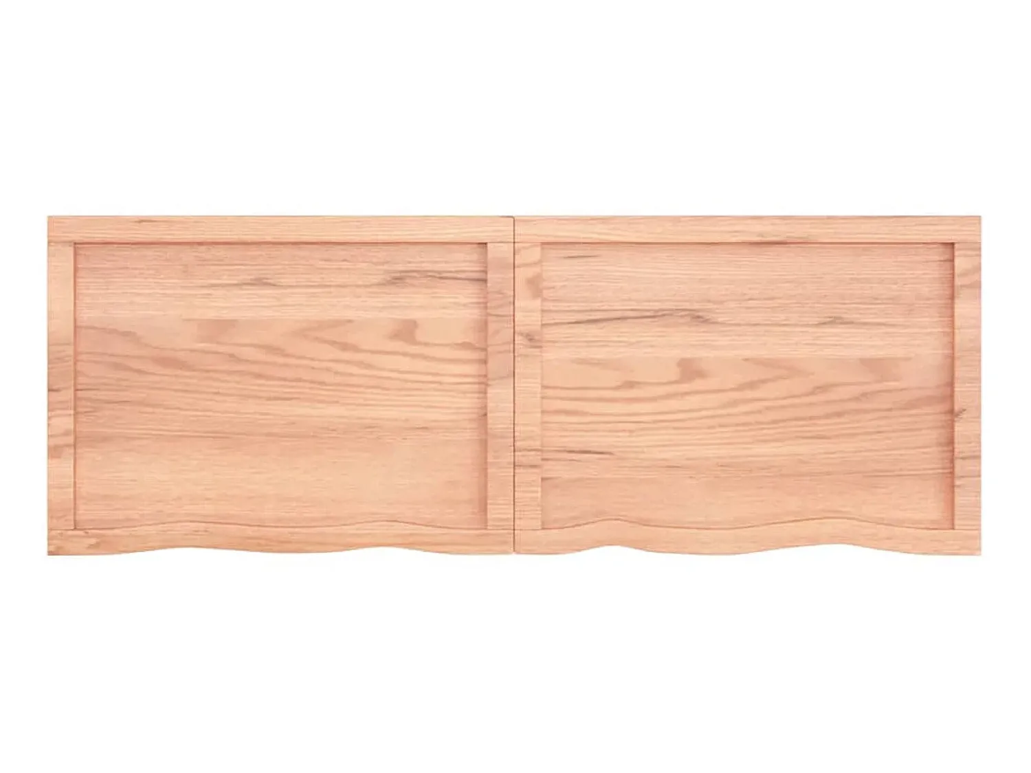 Prateleira| Prateleira de parede 140x50x(2-4) cm carvalho tratado PT198462 Castanho