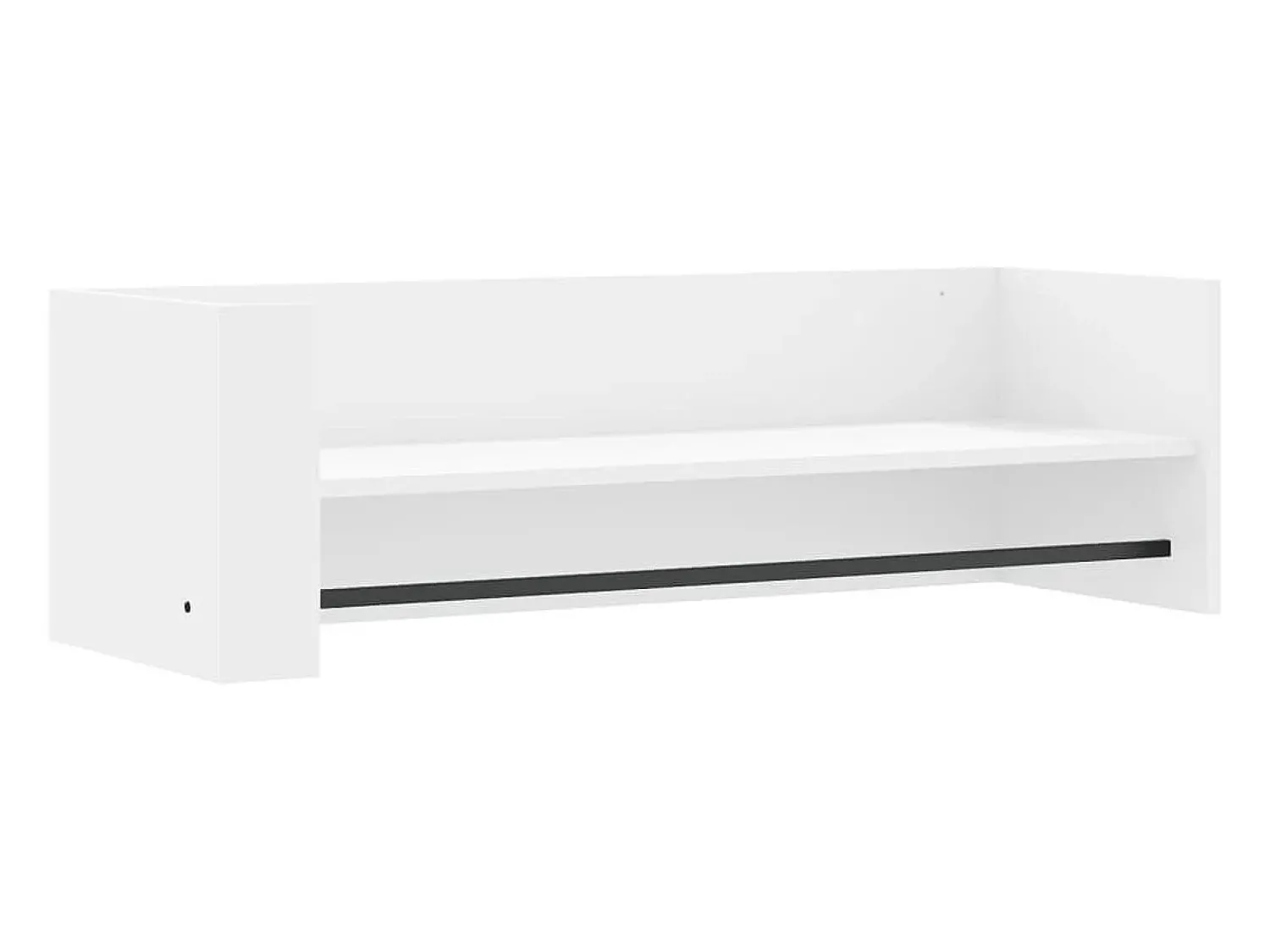 Prateleira|vidaxl Prateleira de parede 100x35x30,5 cm derivados de madeira Branco