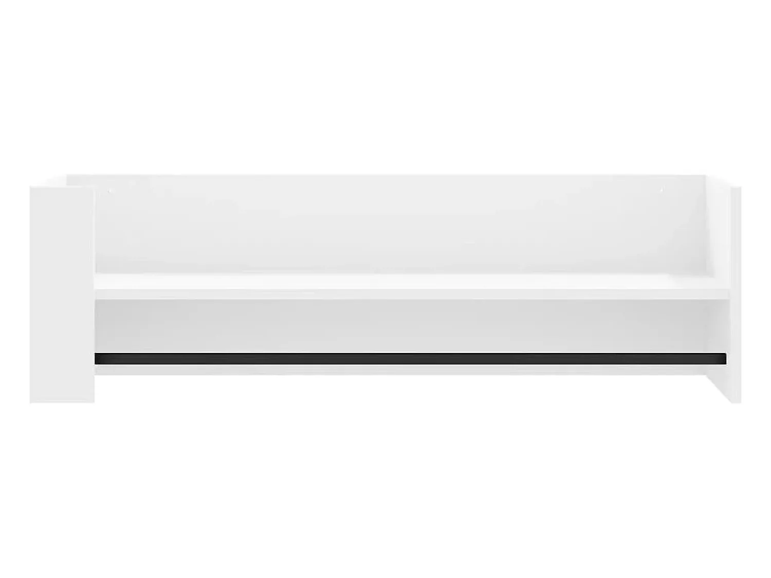 Prateleira|vidaxl Prateleira de parede 100x35x30,5 cm derivados de madeira Branco