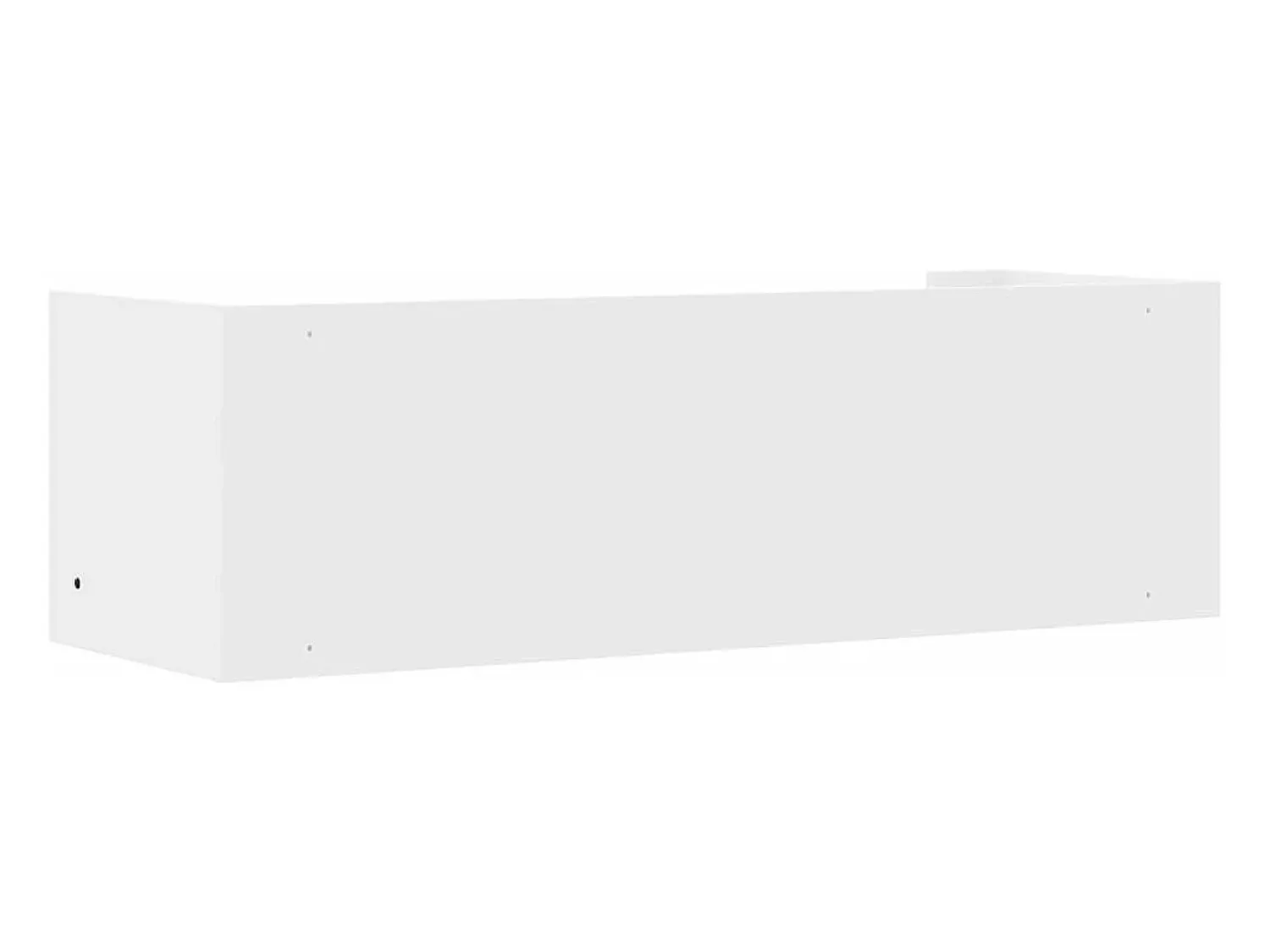 Prateleira|vidaxl Prateleira de parede 100x35x30,5 cm derivados de madeira Branco