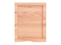 Prateleira* Prateleira de parede 40x50x(2-4) cm carvalho tratado PT731653 Castanho