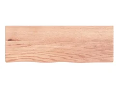 Prateleira de parede 80x30x2 cm carvalho tratado -claro PT452176^ Prateleira