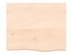 Prateleira*vidaxl Prateleira de parede 60x50x(2-6) cm carvalho maciço não tratado Natural claro