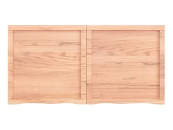 Prateleira de parede 120x60x(2-4) cm carvalho tratado PT281049^ Prateleira