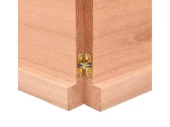 Prateleira|vidaxl Prateleira de parede 160x60x(2-4) cm carvalho tratado Castanho