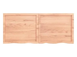 Prateleira| Prateleira de parede 140x60x(2-6) cm carvalho tratado PT626851 Castanho
