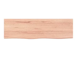 Prateleira* Prateleira de parede 100x30x2cm carvalho tratado -claro PT265886 Castanho