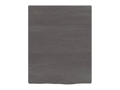 Prateleira de parede 40x50x2cm carvalho tratado -escuro PT835377^ Prateleira
