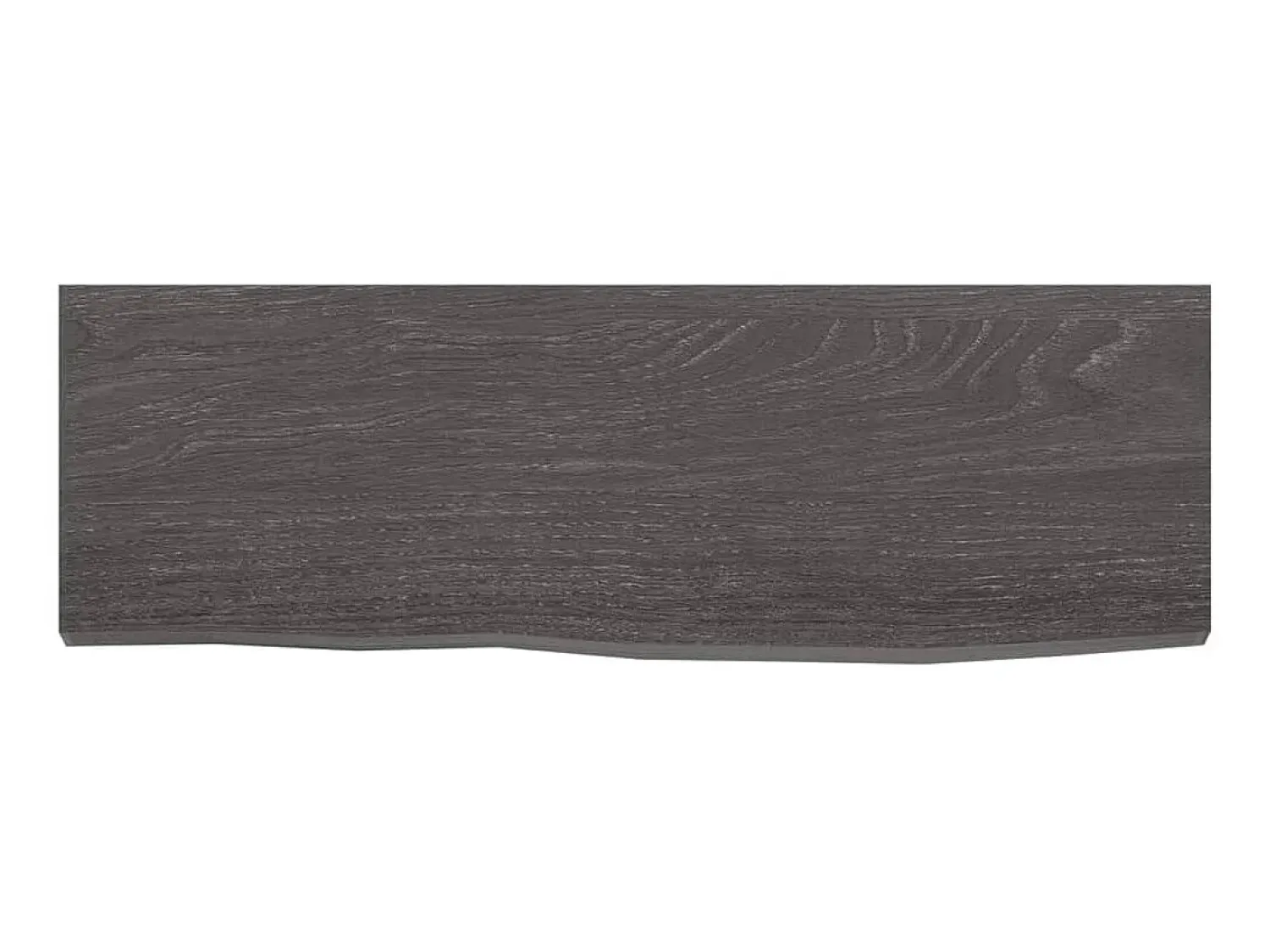 Prateleira de parede 60x20x2cm carvalho tratado -escuro PT542172^ Prateleira