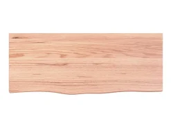 Prateleira de parede 100x40x2cm carvalho tratado -claro PT900695^ Prateleira