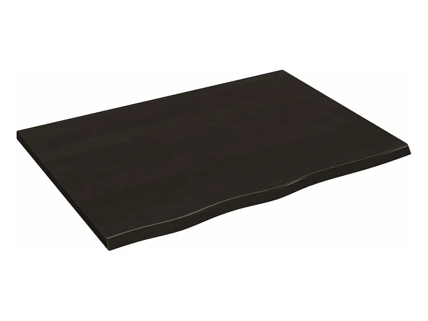Prateleira|vidaxl Prateleira de parede 80x60x2cm carvalho tratado -escuro Castanho