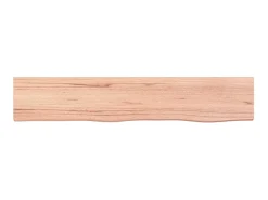 Prateleira| Prateleira de parede 100x20x4cm carvalho tratado -claro PT663829 Castanho