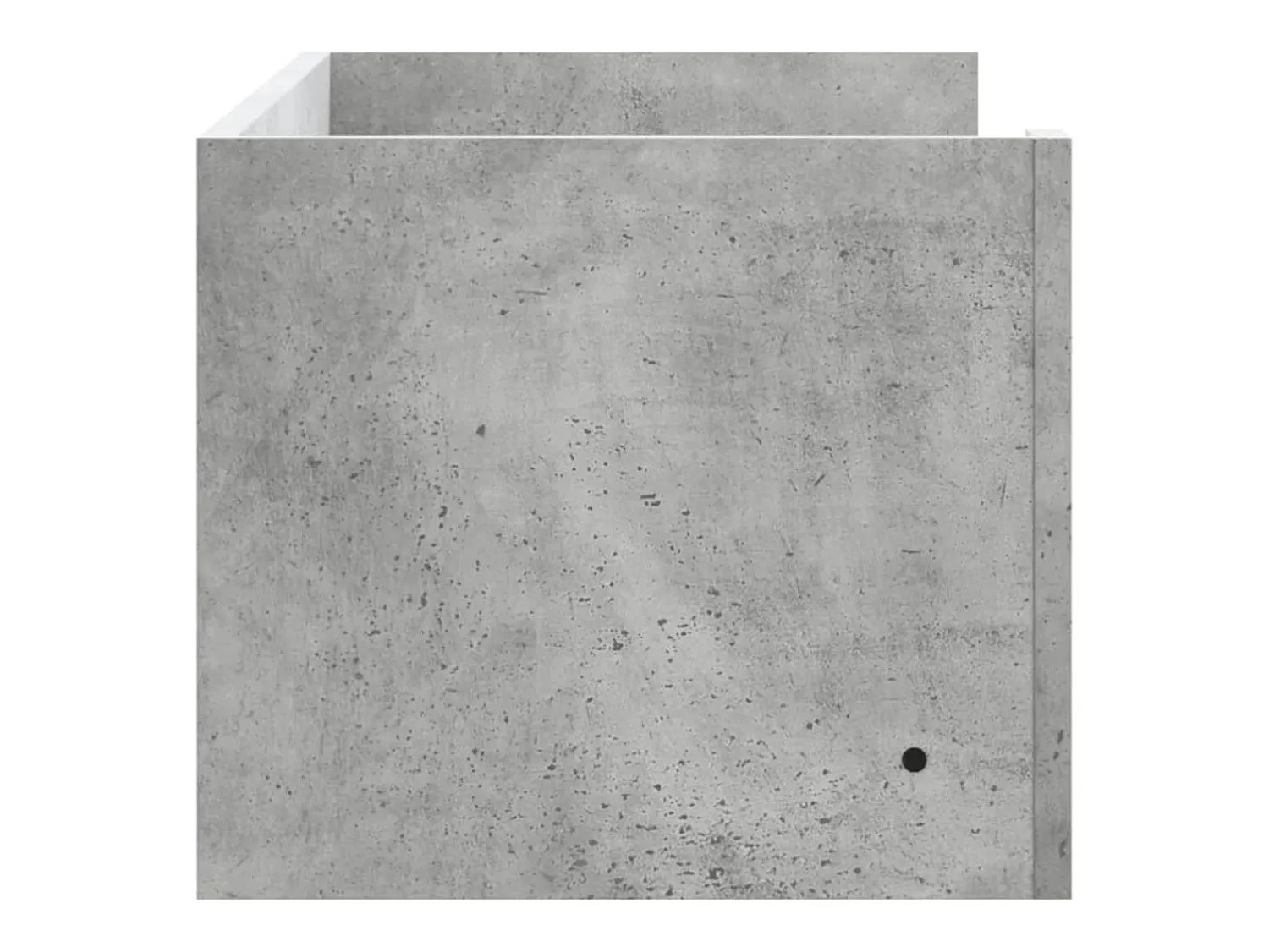 Prateleira|vidaxl Prateleira de parede 100x35x30,5cm deriv. madeira cinza cimento Cinzento