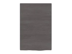 Prateleira* Prateleira de parede 40x60x2cm carvalho tratado -escuro PT918162 Castanho