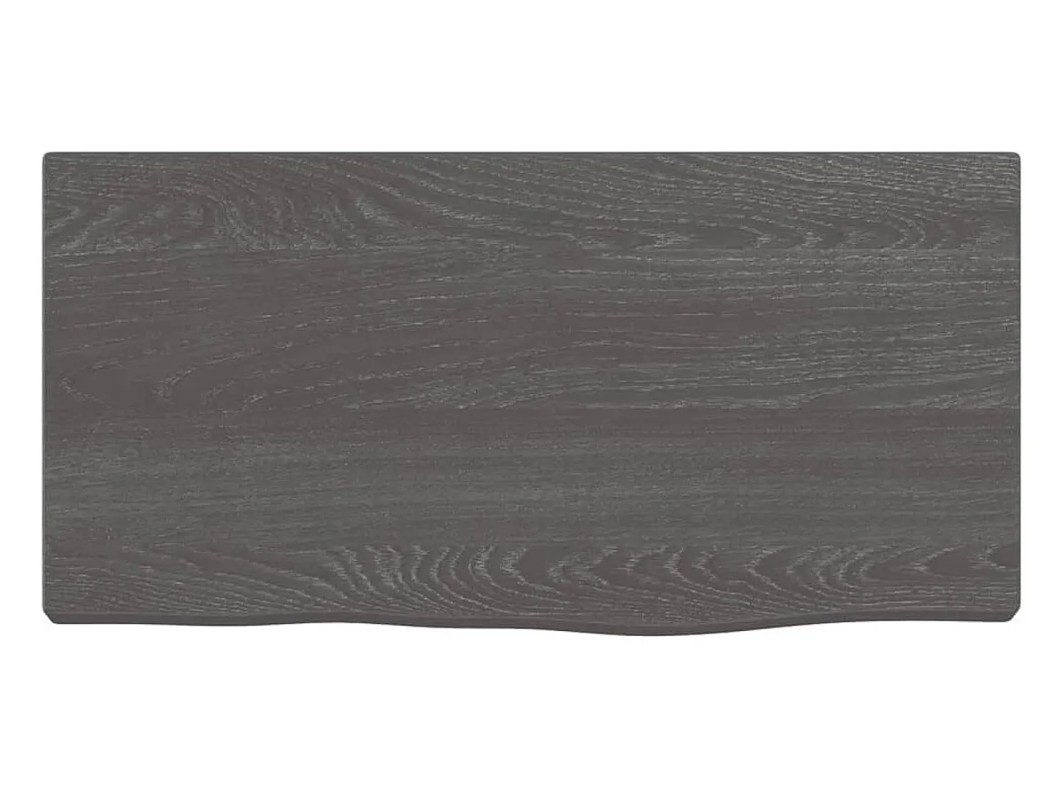 New Prateleira de parede 40x20x2cm carvalho tratado -escuro PT416593 Castanho