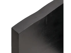 New Prateleira de parede 60x20x4cm carvalho tratado -escuro PT718821 Castanho