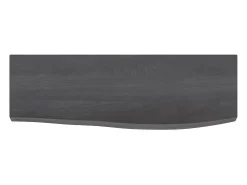New Prateleira de parede 60x20x4cm carvalho tratado -escuro PT718821 Castanho
