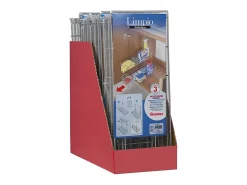 METALTEX Prateleira Deslizante PROPRE 2 Níveis 20x50x28 cm Polytherm® Metallic^ Prateleira