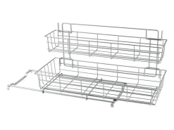 METALTEX Prateleira Deslizante PROPRE 2 Níveis 20x50x28 cm Polytherm® Metallic^ Prateleira