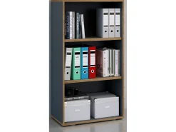 Discount VCM Prateleira e estante de escritório Salia Antracite A. 110 x L. 60 x P. 33 cm Multicor