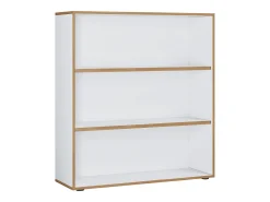 VCM Prateleira e estante de escritório Salia Branco A. 110 x L. 100 x P. 32 cm^ Prateleira
