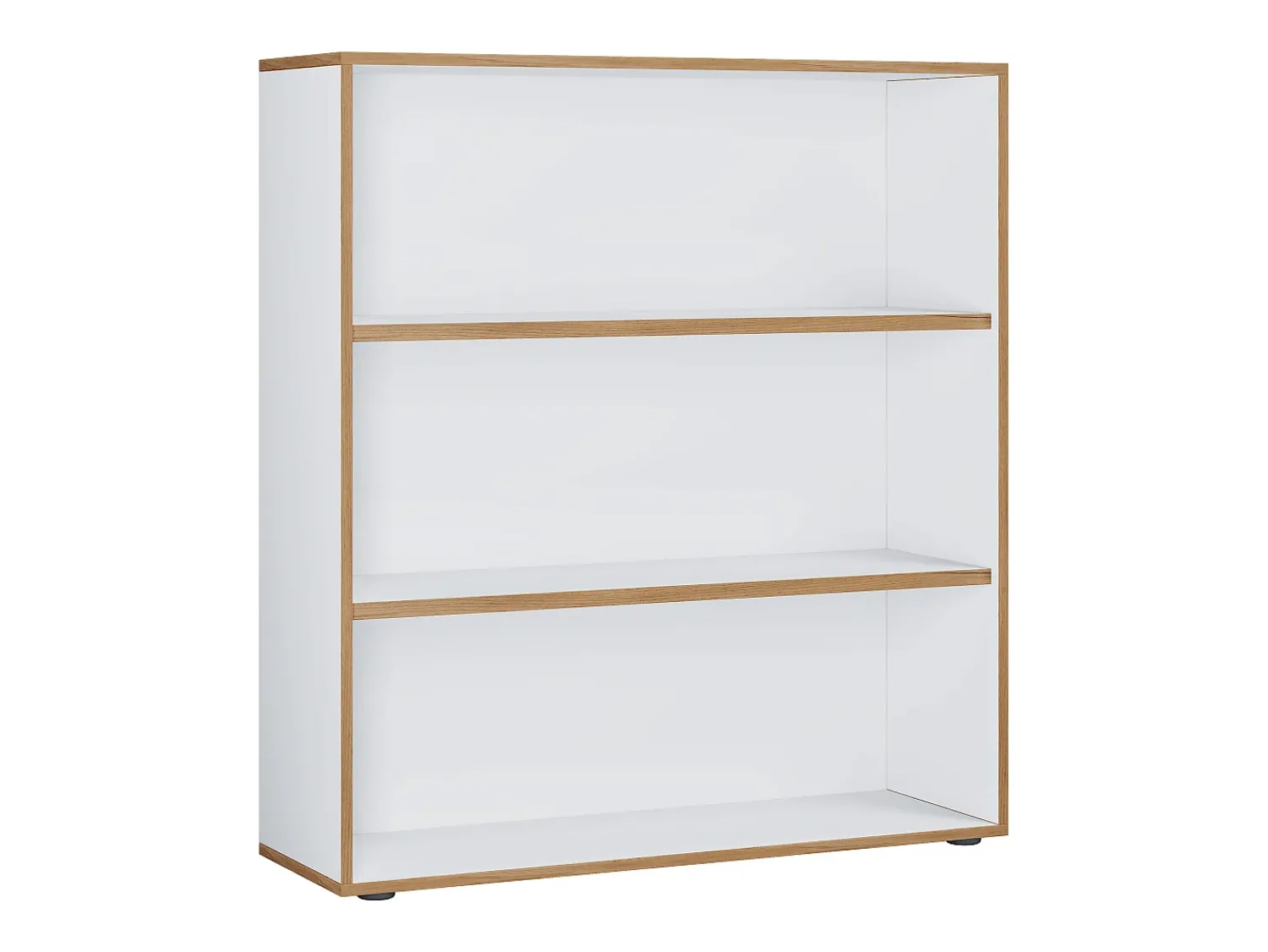 VCM Prateleira e estante de escritório Salia Branco A. 110 x L. 100 x P. 32 cm^ Prateleira