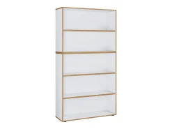 VCM Prateleira e estante de escritório Salia Branco L. 100 x A. 183 x P. 33 cm Multicor