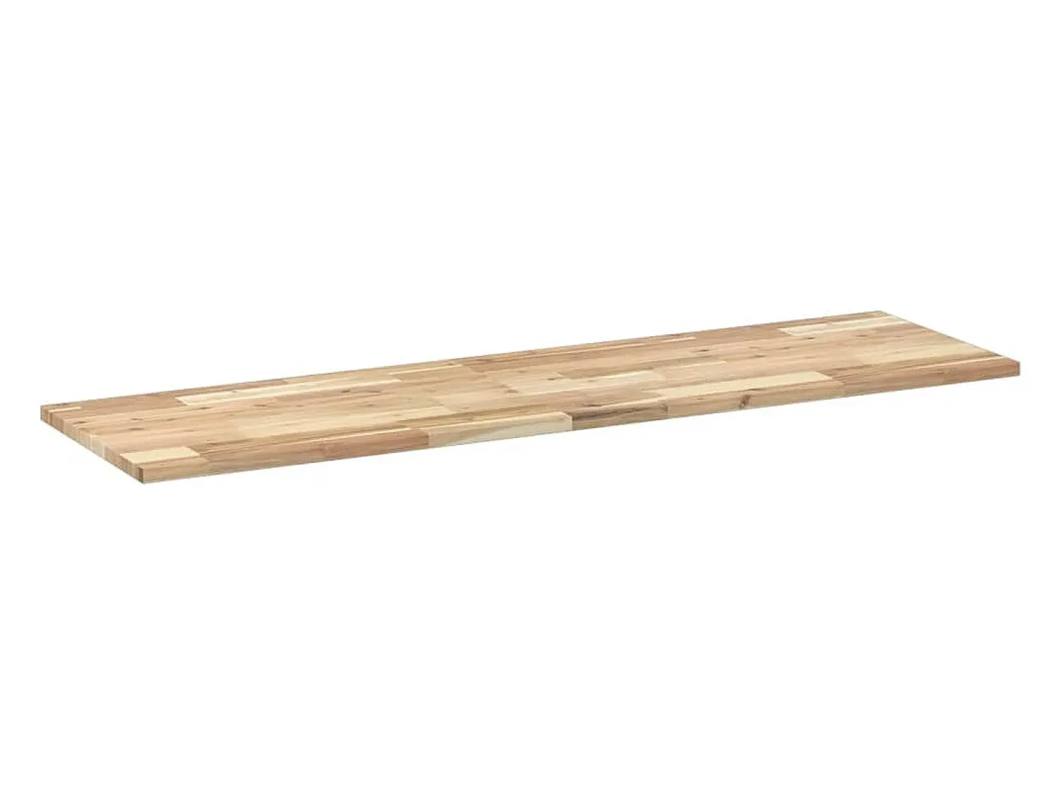 Prateleira flutuante 2pcs 140x40x2cm acácia maciça não tratada PT697546^ Prateleira