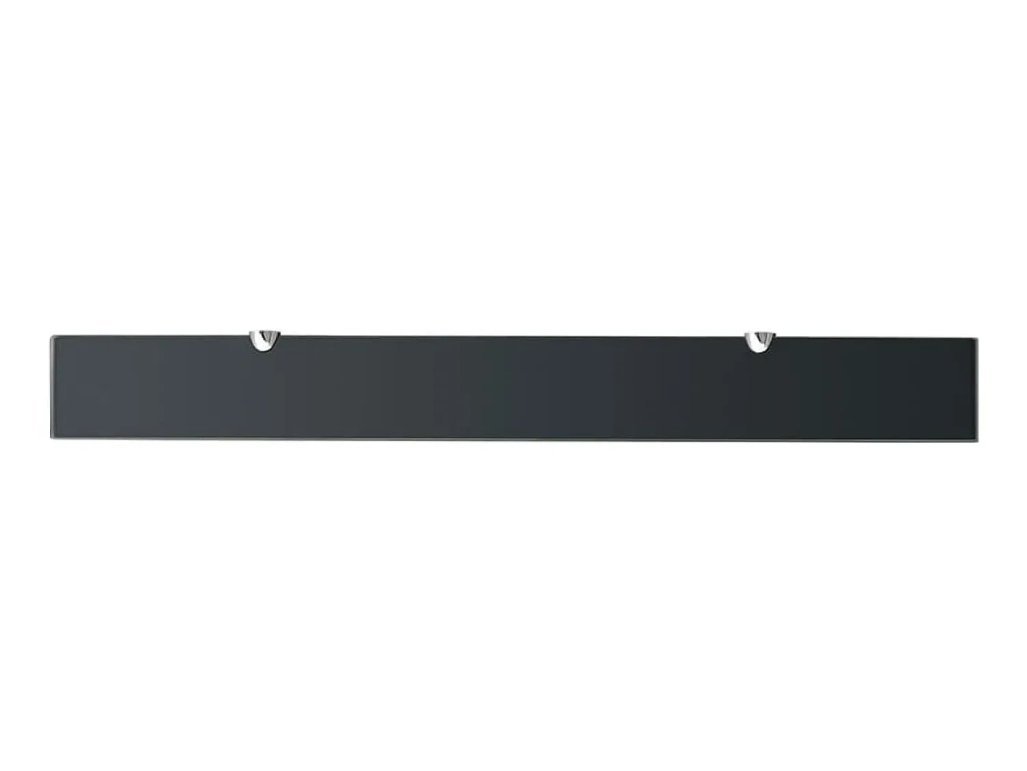 Prateleira* Prateleira flutuante vidro 90x10 cm 8 mm PT224455 Preto