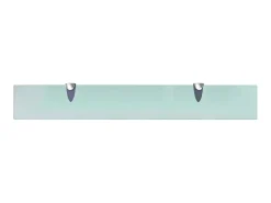 Hot Prateleira flutuante vidro 70x10 cm 8 mm PT714968 Transparente