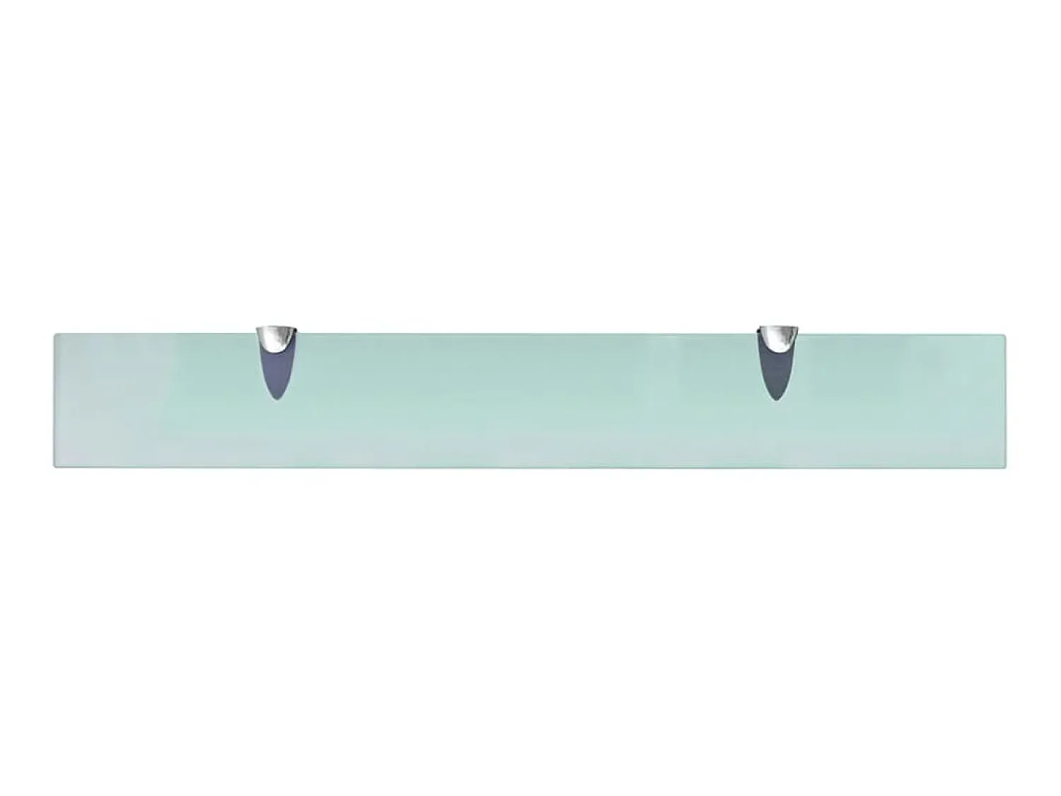 Hot Prateleira flutuante vidro 70x10 cm 8 mm PT714968 Transparente