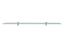 vidaxl Prateleira flutuante vidro 90x20 cm 8 mm^ Prateleira