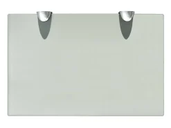 Prateleira flutuante vidro 30x20 cm 8 mm PT110939^ Prateleira