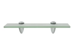 Prateleira flutuante vidro 30x20 cm 8 mm PT110939^ Prateleira