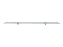Prateleira| Prateleira flutuante vidro 90x20 cm 8 mm PT851017 Transparente