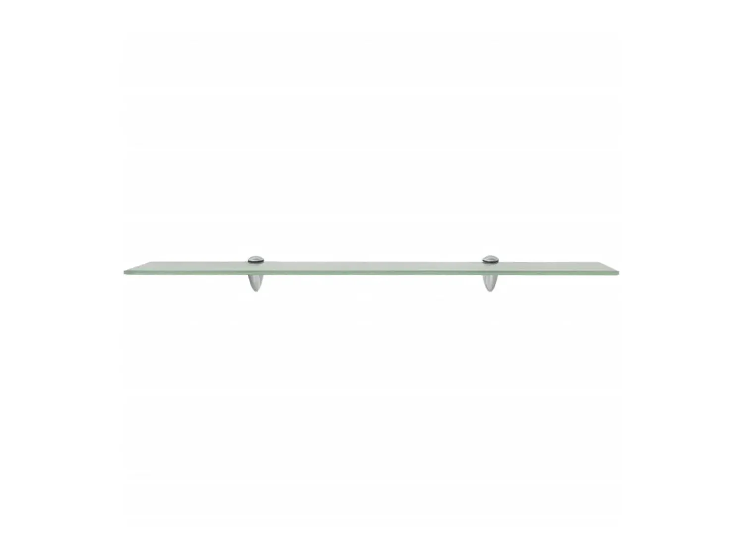 Discount Prateleira flutuante vidro 80x10 cm 8 mm PT882779 Transparente