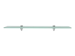 Prateleira| Prateleira flutuante vidro 70x20 cm 8 mm PT551237 Transparente