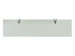 Prateleira| Prateleira flutuante vidro 80x20 cm 8 mm PT774839 Transparente