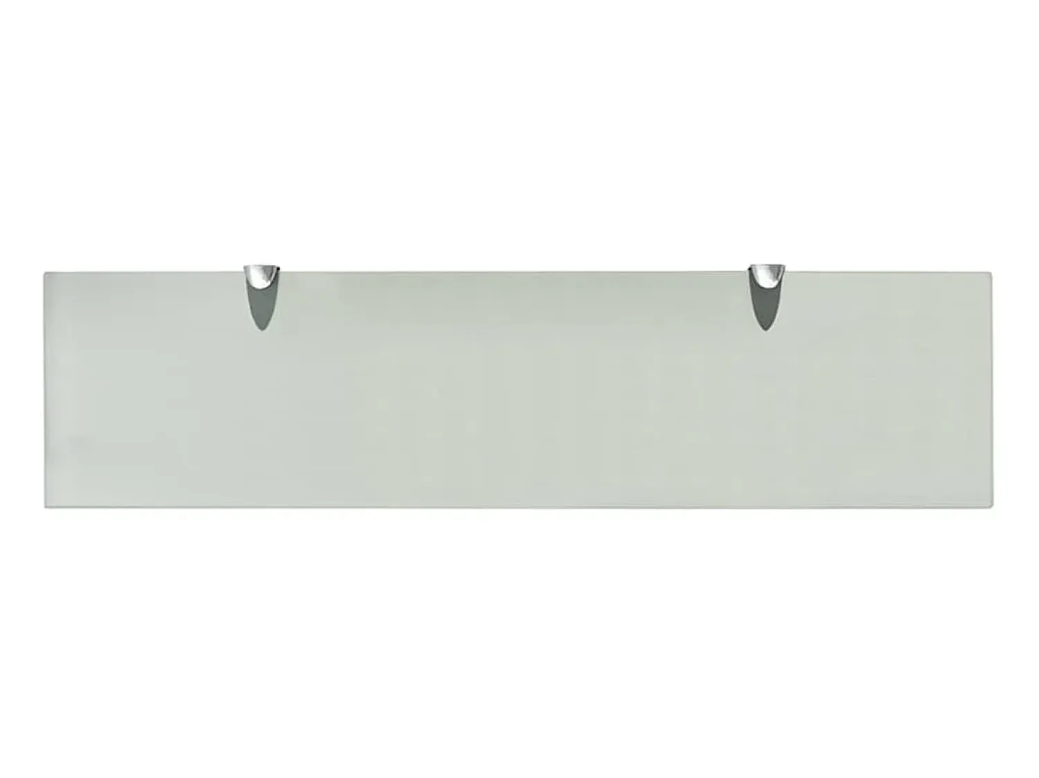 Prateleira| Prateleira flutuante vidro 80x20 cm 8 mm PT774839 Transparente