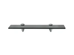 Discount Prateleira flutuante vidro 40x20 cm 8 mm PT262049 Preto