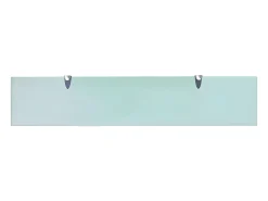 New vidaxl Prateleira flutuante vidro 100x20 cm 8 mm Transparente