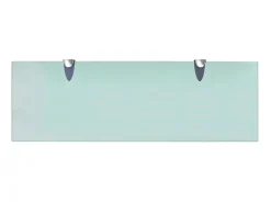 Prateleira flutuante vidro 60x20 cm 8 mm PT338955^ Prateleira