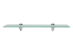 Prateleira| Prateleira flutuante vidro 50x20 cm 8 mm PT558018 Transparente