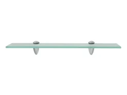 Prateleira| Prateleira flutuante vidro 50x10 cm 8 mm PT217043 Transparente