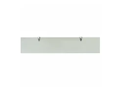 Prateleira flutuante vidro 100x20 cm 8 mm PT698421^ Prateleira