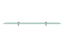 Hot Prateleira flutuante vidro 80x10 cm 8 mm PT380751 Transparente