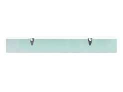 Hot Prateleira flutuante vidro 80x10 cm 8 mm PT380751 Transparente